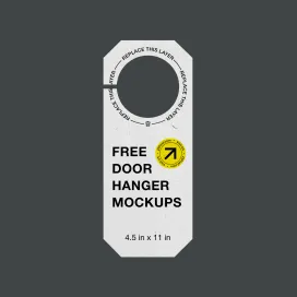 Paper Door Hanger